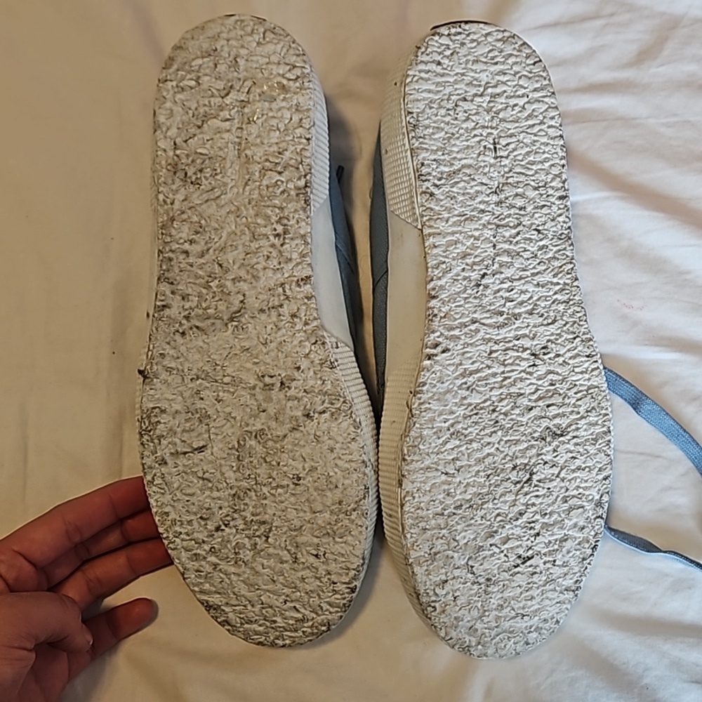 Superga Light Blue Sneakers Women's Size 9.5 - Picture 5 of 7